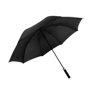 Grand <span class=keywords><strong>parapluie</strong></span> de <span class=keywords><strong>golf</strong></span> moderne droit de 27 pouces, 8 baleines, coupe-vent, protection UV, impression de logo, manche long, suspendu - Product Image 1