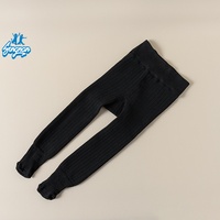 Collants tendance pour enfants, imprimé de dessins animés mignons, taille élastique, collants sans couture, respirants, anti-boulochage, pour l'école et les jeux quotidiens