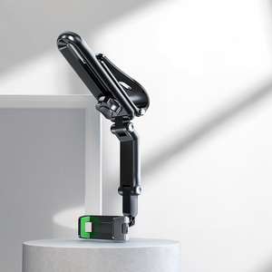 Support universel flexible pour téléphone de bureau et de voiture, rotation manuelle à 360 degrés, compatible iPad, support pour appareils de 4 à 8 pouces, acier au carbone + ABS - Product Image 5