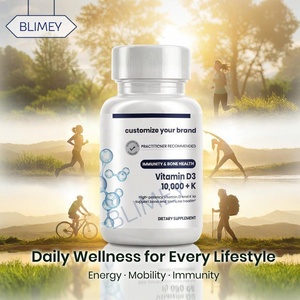 Cápsulas Personalizadas de Vitamina D3 K2, Suplemento de Calcio, Magnesio y Zinc, Colecalciferol para la Fortaleza Ósea - Product Image 2