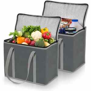 Bolsas de Compras Reutilizables, Plegables, con Base y Asas Reforzadas - Product Image 1