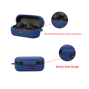 TWS หูฟังไร้สายสำหรับเคสยางซิลิโคนสำหรับโซนี่ WF-C510ฝาครอบหูฟังเคสหูฟัง - Product Image 5