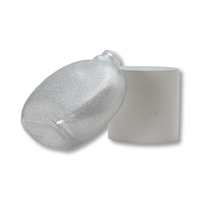 Bouteille de parfum étiquette personnalisée diffuseur de roseau 45ml bouteille en verre blanc bouteille de décantation parfum 10 ml