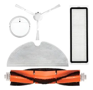 ชิ้นส่วนทดแทนสำหรับเสี่ยวมี่ 1C 2C 1T <span class=keywords><strong>STYTJ01ZHM</strong></span>,ชิ้นส่วนเครื่องดูดฝุ่นหุ่นยนต์, แปรงหลักแบบถูพื้น, แปรงด้านข้าง, ตัวกรองเฮปา - Product Image 1