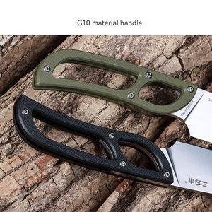 มีดคุณภาพสูง <span class=keywords><strong>Sanrenmu</strong></span> S628-1 ด้ามสีดำ มีดสำหรับกิจกรรมกลางแจ้ง พร้อมปลอก Kyedex มีดฟูลแทง มีดล่าสัตว์ ใบมีดคงที่ - Product Image 6