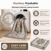 Tapis de salon facile à nettoyer, lavable en machine, vente chaude, tapis de chambre confortable, décoration intérieure