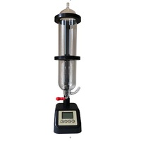 Débitmètre électronique portable pour film de savon avec certificat d'étalonnage complet pour la mesure du débit de gaz