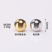 Bouton à tige en métal perlé chinois, motif cœur, pour Tang Suit, Hanfu, Qipao, personnalisable, usine OEM