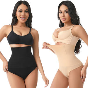 Intimo Femminile Rievoca il Termo 'Intimate', Slip Modellante in <span class=keywords><strong>Seta</strong></span> a Vita Alta, Sexy Mutandine da Donna - Product Image 2