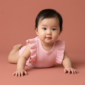 Vêtements pour bébés et tout-petits en coton bio non teint, adorable combinaison à manches longues en tricot, combinaison certifiée en coton de bambou. - Product Image 1