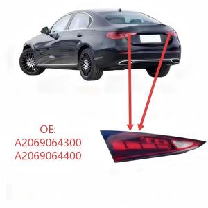 A2069064300 Gauche A2069064400 <span class=keywords><strong>Droit</strong></span> – Feu <span class=keywords><strong>arrière</strong></span> intérieur de remplacement OEM pour Mercedes W206 Classe C - Product Image 1