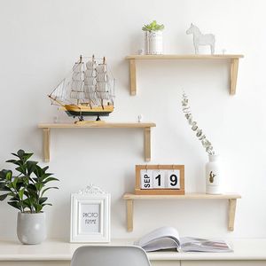 Custom Floating Shelves Wooden Wall Shelf for <strong>Rustic</strong> Decor Hanging Display <strong>Shelving</strong> for Bedroom - Product Image 3
