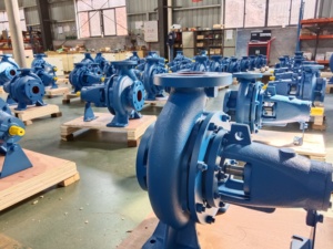 Bomba de Agua Centrífuga Horizontal de Gran Caudal y Alta Succión PASON, Venta Directa de Fábrica, 32-20~300-250, para Uso Agrícola - Product Image 2