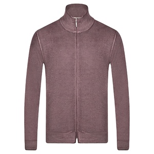 Cardigan décontracté pour homme avec logo personnalisé, fermeture éclair, <span class=keywords><strong>col</strong></span> <span class=keywords><strong>roulé</strong></span>, en laine/cachemire, respirant - Product Image 1