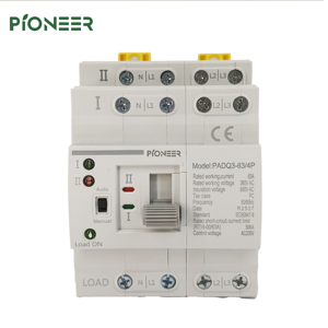 כוח כפול מתג העברת מתג אוטומטי קטן 63a PADQ3-63 4p עבור גנסט גנרטור חלק 4 עמודי 63 ac 380v - Product Image 2