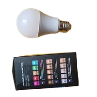 Ampoule LED A60 Tuya Smart 10W multicolore RGBCW éclairage intérieur E27/E26/B22 Compatible Smart Life APP Wifi et pour le contrôle