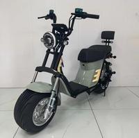 Moto électrique Citycoco 1500W pour adultes, 60V, longue autonomie, pour les trajets urbains
