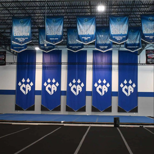 Banderas Deportivas Personalizadas de Gran Tamaño <span class=keywords><strong>para</strong></span> Gimnasio, de Poliéster Sublimado, <span class=keywords><strong>para</strong></span> Colgar en Paredes y Techos - Product Image 5