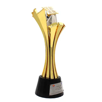 Trophée vierge de sublimation Récompenses en métal Trophées sportifs personnalisés Récompenses Médailles et plaques