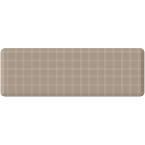 <span class=keywords><strong>Tapis</strong></span> ergonomique Conlloan pour se tenir debout, épaisseur 3/4 po, PU + cuir, antidérapant, impression UV. Dos en mousse à motif écossais, style moderne. Soulage le dos/les jambes - Product Image 4