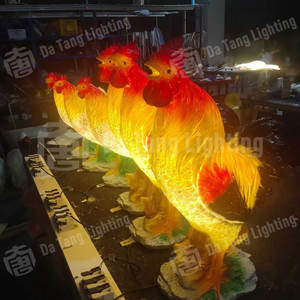 Lámpara LED con Forma de Gallo para Exteriores, para Parques Temáticos, Paisajes y Jardines - Product Image 4