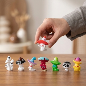 Figuras de Resina de Hongos para Halloween, Decoración de Casa de Hongos de Bosque de Cuentos de Hadas, Gnomos Kawaii, Decoración de Jardín de Fantasía, Escena para Amantes de las Plantas - Product Image 1