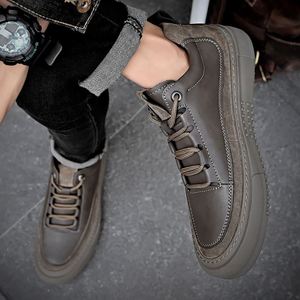 Nouvelles Chaussures Homme Tendance : Baskets Respirantes, Mocassins Décontractés en Cuir Faits Main - Product Image 4