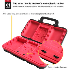 Étui pour batterie d'appareil photo Canon Nikon <span class=keywords><strong>Sony</strong></span>, boîte de rangement pour cartes mémoire SD/CF/<span class=keywords><strong>XQD</strong></span> - Product Image 3