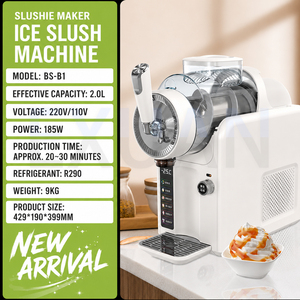 Commercial Automatic Cold Drink <b>Slush</b> <b>Machine</b> Soft Drink Ice Cream <b>Machine</b> 2L Capacity Countertop Beverage Smoothie <b>Machine</b> - Product Image 5