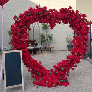 Event Proposal Silk Yellow Flower Arch Wedding Entrance Ceremony Decor <strong>Sunflower</strong> Floral <strong>Backdrop</strong> for Walkway Reception Flowers - Product Image 3