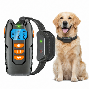 Havlama Önleyici Köpek Eğitim Tasması Şarj Edilebilir 3 Mod Bip Sesi Titreşim Şok Otomatik Algılama Su Geçirmez 1200FT Menzil Uzun Pil Ömrü - Product Image 1