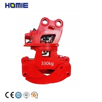 High Value for Money Log Grapple Large Opening Lightweight Hydraulic Timber Grapple