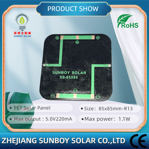 Prezzo a buon mercato per 1.1W PET laminato pannello solare Semi-flessibile 5.0V PERC pannelli solari fotovoltaici - Product Image 4