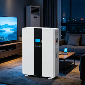Hoge capaciteit 300Ah wandgemonteerde LiFePO4 batterij 51.2V thuis energieopslag voor zonne-energie back-up - Product Image 1