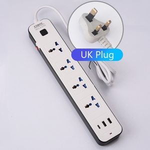 Anh cắm tiêu chuẩn quốc tế ổ cắm và cắm <span class=keywords><strong>adapter</strong></span> với USB & Type-C <span class=keywords><strong>4</strong></span> way Home Ổ cắm điện - Product Image 1