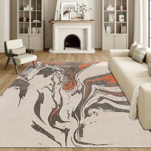 <span class=keywords><strong>Tapis</strong></span> moderne abstrait en polyester <span class=keywords><strong>tressé</strong></span> imitation cachemire, lavable en machine, avec support antidérapant en TPR, grand <span class=keywords><strong>tapis</strong></span> pour salon - Product Image 3