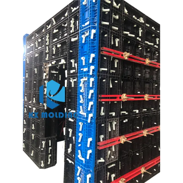 Top Ranked Supplier Fast Delivery Injection Mould Shuttering Plastic Formwork For Building Concrete