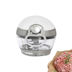 Picadora Manual de plástico multifunción para cocina, picadora de alimentos para verduras, ajos, manos - Product Image 1