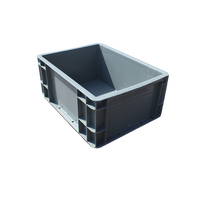 Caisse de rangement en plastique empilable, recyclable, certifiée CE, de haute qualité, à prix abordable, couleurs personnalisables, pour déménagement et stockage, en vente