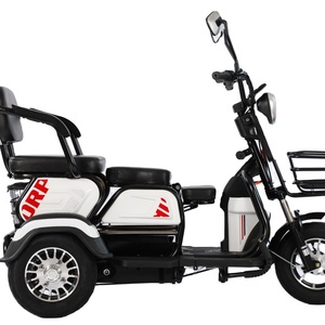 Tricycle électrique à trois places pour adultes, véhicule de loisirs urbain à batterie - Product Image 2