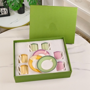 Modern Luxury Bone China Espresso Turkish Coffee Mug Set 70ml <b>Reusable</b> for Home Travel Tea & Coffee Perfect Gift - Product Image 1