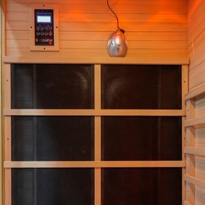 ספקטרום מלא אינפרא אדום סאונה חדר 3-4 אדם קטן emf saunas - Product Image 6