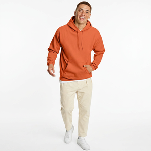 Sudaderas holgadas de talla grande para hombre, hechas a medida con materiales de la mejor calidad, con impresión de logotipo personalizado. - Product Image 1