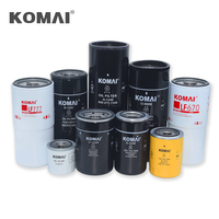 KOMAI pelle tracteur camion séparateur d'eau assemblage filtre à carburant diesel cabine élément d'air filtre hydraulique filtre à huile
