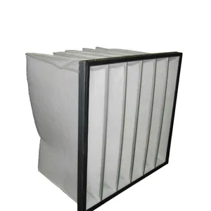 Ahu Stof Multi Pocket Type Geplooide Zak Filter