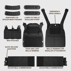 Ptg प्लेट वाहक 500d नायलॉन सामरिक बनियान पूर्ण शरीर संरक्षण checo व्यक्तिगत सुरक्षात्मक मोइल बनियान सामरिक - Product Image 3