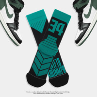 Chaussettes de basket-ball professionnelles James No.23 Elite Chaussettes de serviette de sport avec logo personnalisé 2021