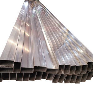 0.5mm 0.3mm 0.6mm dày 1mm SS ống vuông 20x40x40 50x50 50x75mm 304 ống hình chữ nhật vuông bằng thép không gỉ - Product Image 1