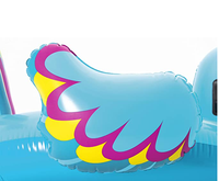 B03 F grand flotteur de piscine Toucan coloré PVC en forme d'oiseau gonflable salon de natation fête parfaite flottant et jouet de cavalier
