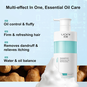 แชมพูบำรุงควบคุมน้ำมันแชมพูสำหรับผู้ชายสารสกัดจากขิงธรรมชาติทำให้สดชื่นควบคุมน้ำมันให้ความชุ่มชื่น - Product Image 3